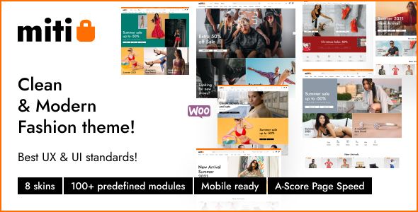 Miti – Elementor WooCommerce WordPress Theme 1 Miti WordPress Theme