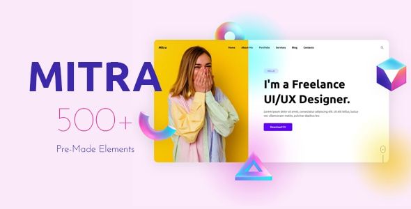 Mitra – Personal Portfolio WordPress Theme 1 Mitra – Personal Portfolio WordPress Theme