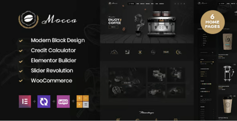 Mocca - Coffee Shop WooCommerce Theme 1 Mocca Coffee Shop Woo Commerce Theme