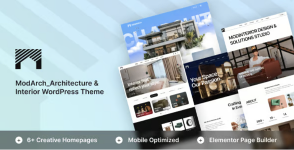 Mod Arch Architecture & Interior WordPress Theme