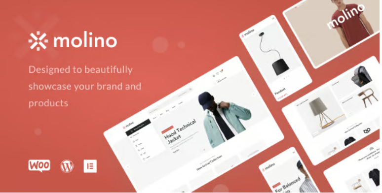 Molino - A Minimal WordPress WooCommerce Theme 1 Molino WordPress WooCommerce Theme