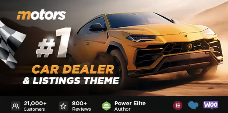 Motors Pro - Car Dealer, Rental & Listing WordPress theme 1 Motors Pro - Car Dealer, Rental & Listing WordPress Theme