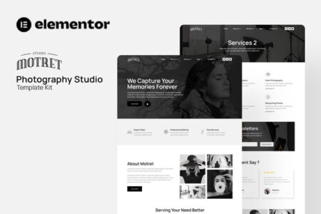 Motret Digital Marketing Elementor Template Kit