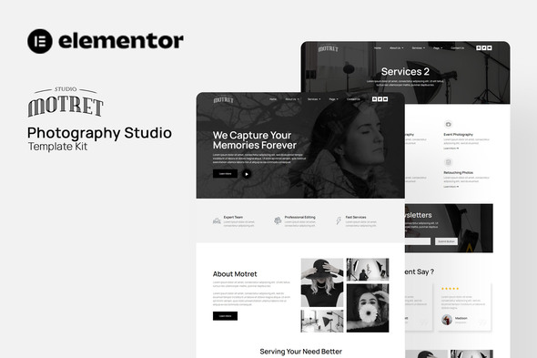 Motret Digital Marketing Elementor Template Kit