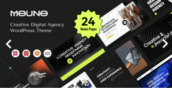 Mouno Creative Digital Agency WordPress Theme