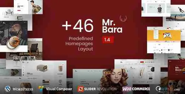 Mr.Bara - Responsive Multi-Purpose eCommerce WordPress Theme 1 Mr.Bara Responsive Multi-Purpose e Commerce WordPress Theme