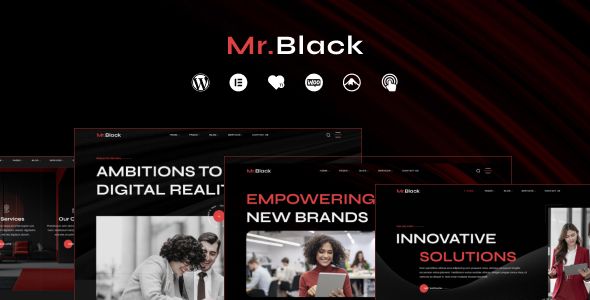 Mr.Black - Business Agency WordPress Theme 1 Mr.Black - Business Agency WordPress Theme