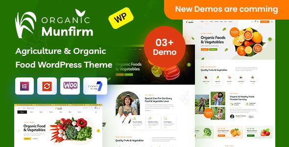 Munfirm – Organic Food Store WordPress Theme 1 Munfirm Organic Food Store WordPress Theme