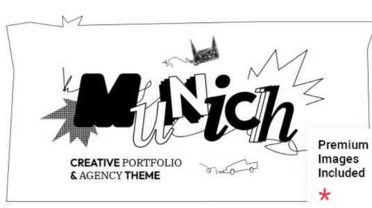 Munich Creative Portfolio WordPress Theme