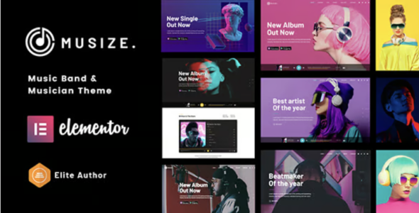 Musize - Creative Music WordPress Theme