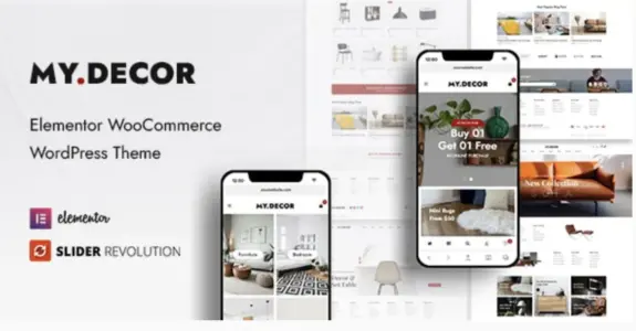 My Decor Elementor WooCommerce WordPress Theme