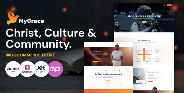 MyGrace – Churches and Charity WordPress Theme 1 My Grace – Churches and Charity WordPress Theme