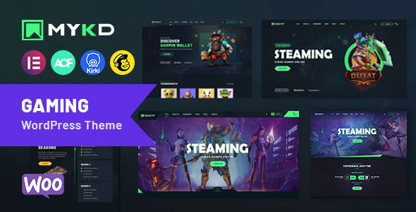 MYKD - eSports and Gaming NFT WordPress Theme 1 MYKD - e Sports and Gaming NFT WordPress Theme