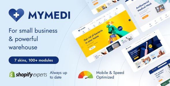 My Medi – Fastest Multi Languages Shopify Theme