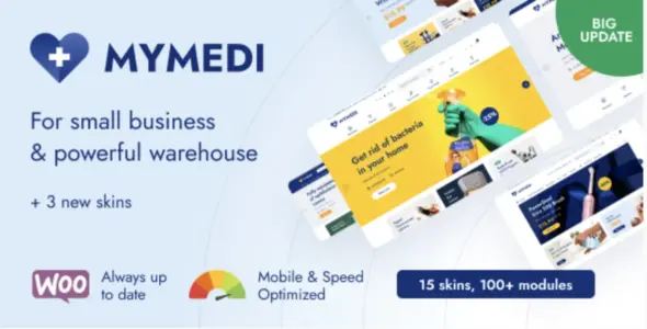 My Medi Responsive Woo Commerce WordPress Theme