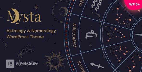 Mysta – Astrology Numerology WordPress Theme 1 Mysta – Astrology Numerology WordPress Theme