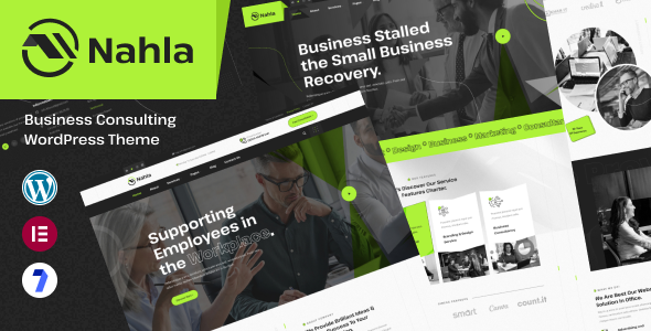 Nahla - Business Consulting WordPress Theme 1 Nahla Business Consulting WordPress Theme