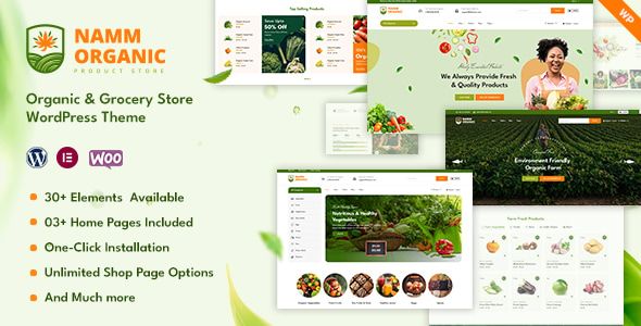 Namm - Grocery Shop WordPress Theme 1 Namm - Grocery Shop WordPress Theme
