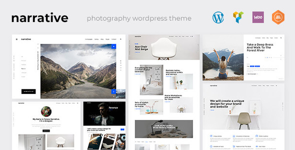 Narrative - Photography WordPress Theme 1 Narrative - Photography WordPress Theme