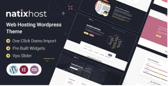 Natix - Web Hosting WordPress & WHMCS Theme