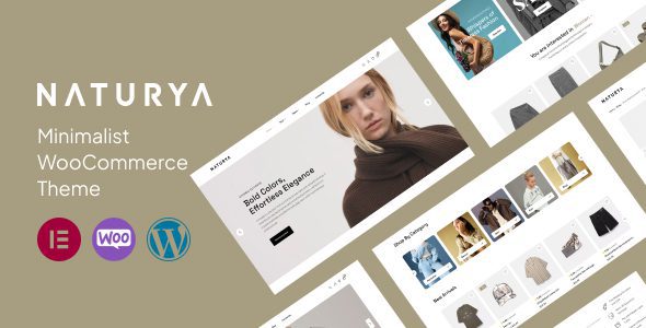 Naturya - Minimalist WooCommerce WordPress Theme 1 Naturya Minimalist WooCommerce WordPress Theme