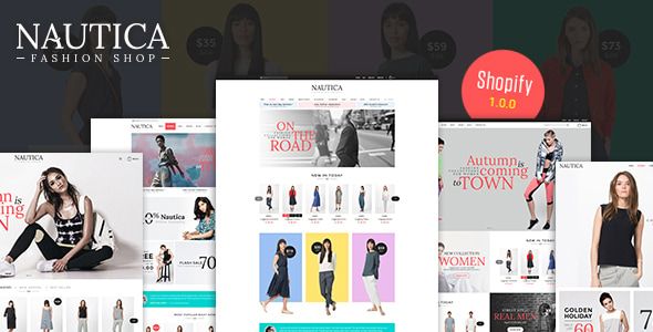 Nautica Multi Store Responsive Shopify Theme