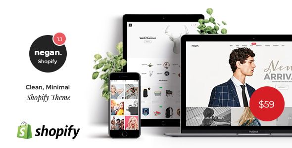 Negan - Clean, Minimal Shopify Theme 1 Negan - Clean, Minimal Shopify Theme