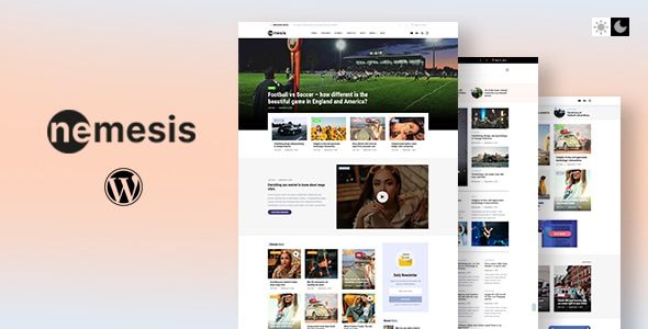 Nemesis – News Magazine WordPress Theme 1 Nemesis WordPress Theme