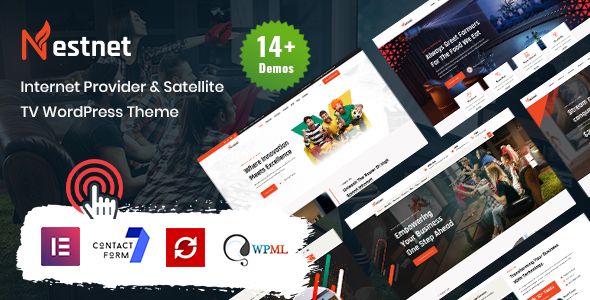 Nestnet – Internet Provider Satellite TV WordPress Theme 1 Nestnet Internet Provider Satellite TV WordPress Theme