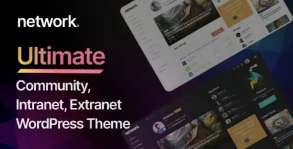 Network Ultimate Community, Intranet, Extranet WordPress Theme