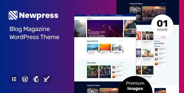Newpress – Blog Magazine WordPress Theme 1 Newpress Blog Magazine WordPress Theme