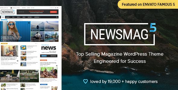 Newsmag News Magazine Newspaper WordPress theme 1 Newsmag 5 WordPress Theme