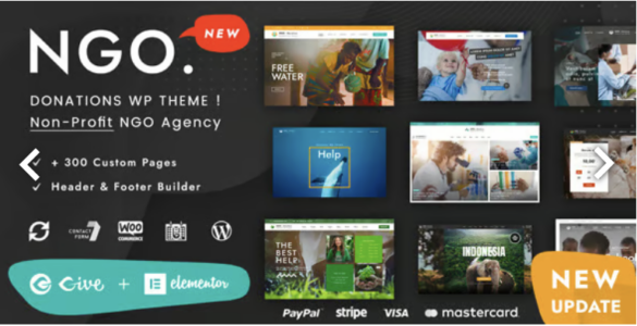 Ngo - Charity Donation WordPress Theme