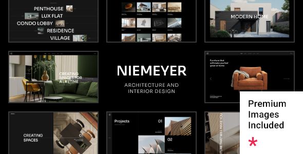 Niemeyer – Architecture and Interior Design Theme 1 Niemeyer Architecture and Interior Design Theme WordPress