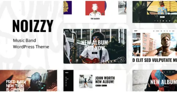 Noizzy Pro - Music WordPress Theme
