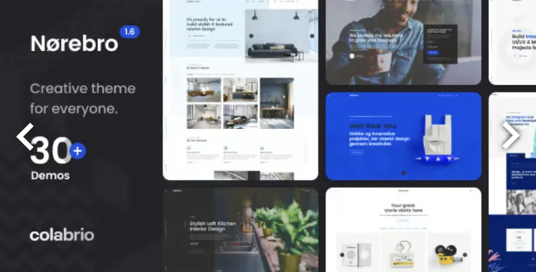 Norebro Pro – Creative Portfolio Theme for Multipurpose Usage 1 Norebro Pro WordPress Theme