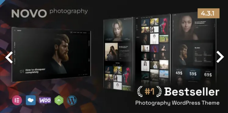 Novo Pro – Photography WordPress 1 Novo Pro – Photography WordPress