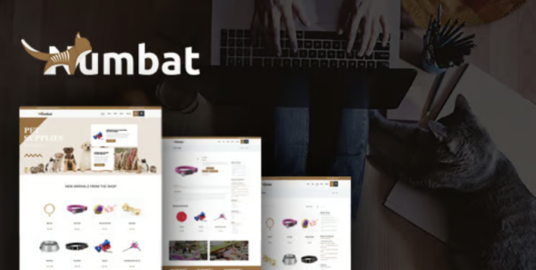 Numbat Pet Shop Woo Commerce WordPress Theme