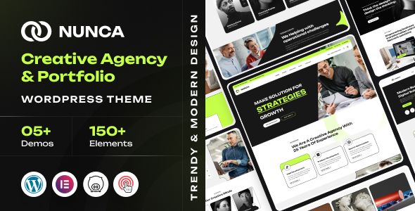 Nunca – Creative Agency Portfolio WordPress Theme 1 Nunca – Creative Agency Portfolio WordPress Theme