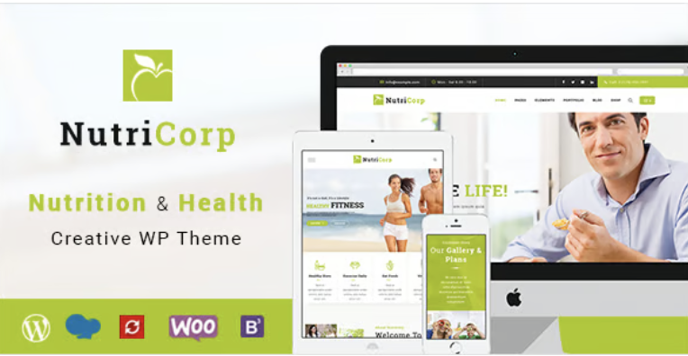 Nutricorp | Nutrition & Health Creative WordPress Theme 1 Nutricorp Nutrition & Health Creative WordPress Theme