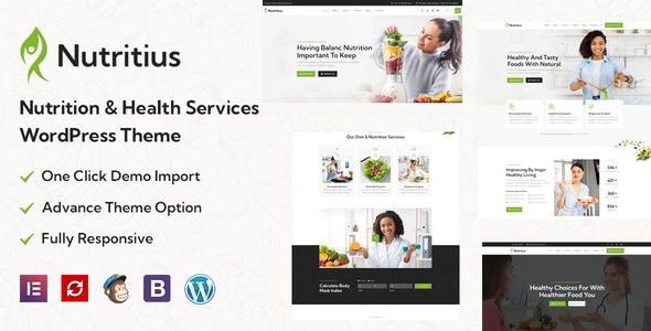 Nutritius – Nutrition Health Services WordPress Theme 1 Nutritius Nutrition Health Services WordPress Theme