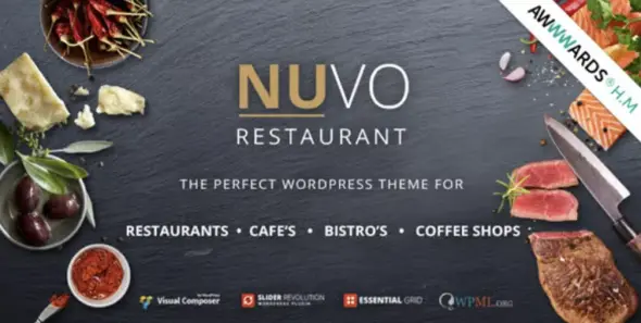 NUVO Pro – Cafe & Restaurant WordPress Theme