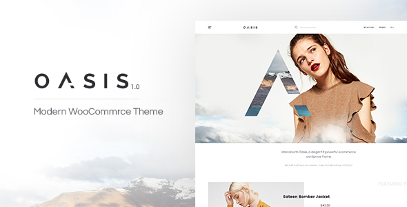 Oasis - Modern WooCommerce Theme 1 Oasis Modern WooCommerce Theme