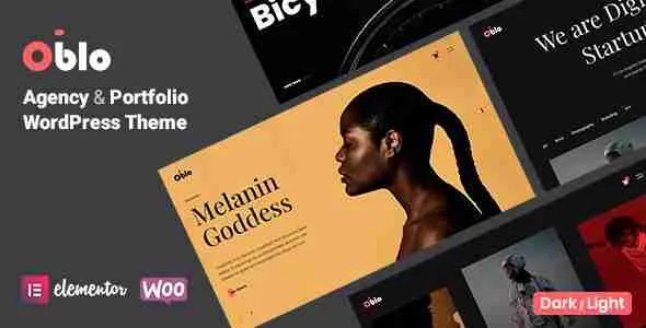 Oblo - Creative Agency Portfolio WordPress Theme 1 Oblo Agency & Portfolio WordPress Theme