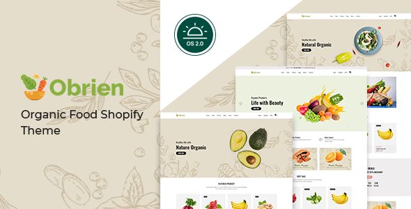 Obrien – Organic Food Shopify Theme 1 Obrien Organic Food Shopify Theme
