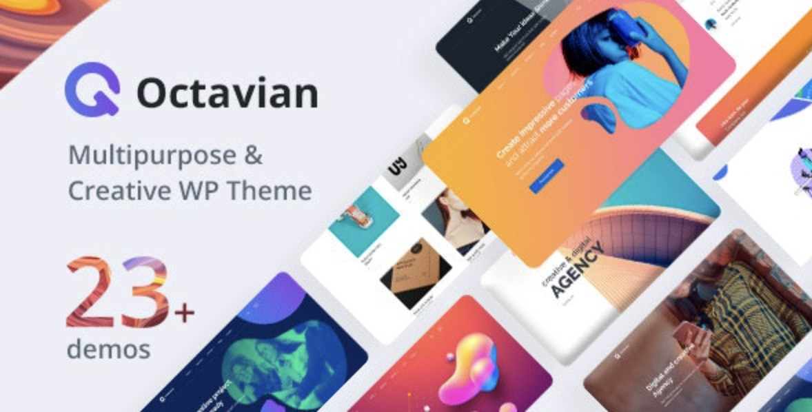 Octavian | Creative Multipurpose WordPress Theme 1 Octavian Creative Multipurpose WordPress Theme