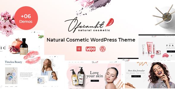 Ofeianht – Natural Cosmetics WordPress Theme 1 Ofeianht Natural Cosmetic WordPress Theme