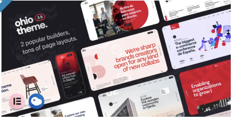 Ohio Pro – Creative Portfolio & Agency WordPress Theme 1 Ohio Pro – Creative Portfolio & Agency WordPress Theme
