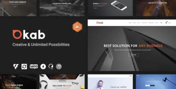 Okab Pro WordPress Theme