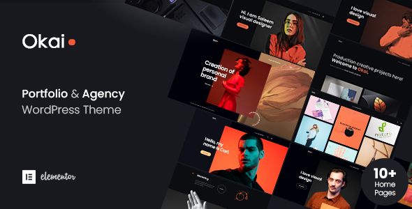 Okai – Creative Portfolio Agency WordPress Theme 1 Okai – Creative Portfolio Agency WordPress Theme